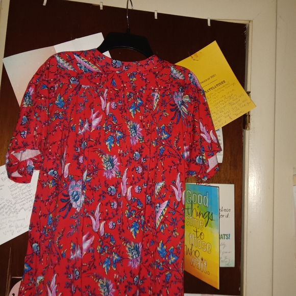 MAEVE by Anthropologie floral Henley - Picture 7 of 7